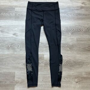 Lululemon SpeedTight IV Full-On Luxtreme Reflective Weave Legging Black. Size 6.